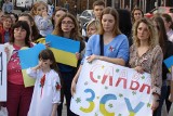 Kolejny wiec popracia dla Ukrainy odbył się w Opolu. Przyszli Polacy i Ukraińcy