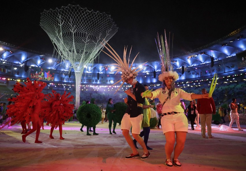 Ceremonia zamknięcia Igrzysk Olimpijskich w Rio de Janeiro.