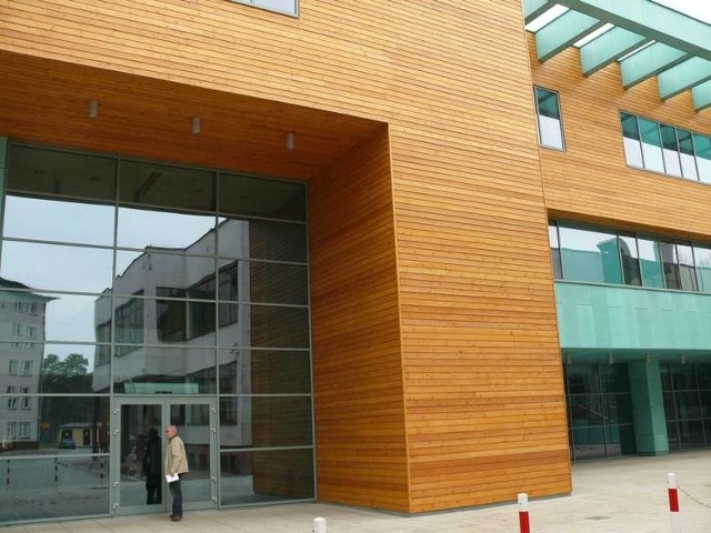 Główne wejście do siedziby Wydziału Inżynierii Środowiska KUL w Stalowej Woli