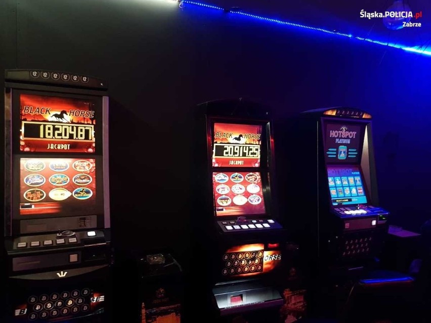 Nielegalne automaty do gier hazardowych znalezione w Zabrzu