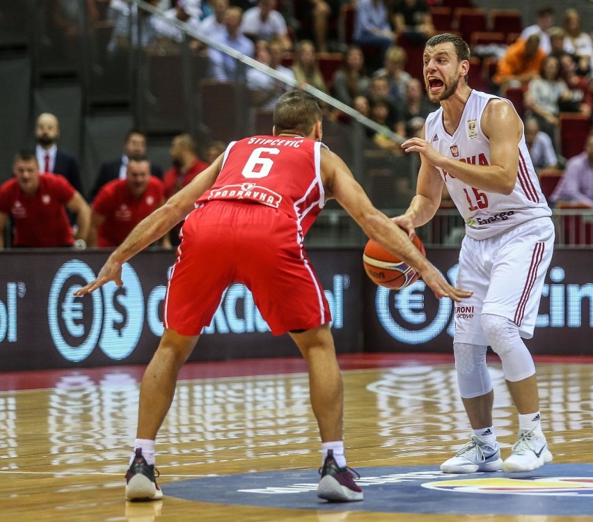 17.09.2018 gdansk.  hala ergo arena.  mecz kwalifikacyjny do...