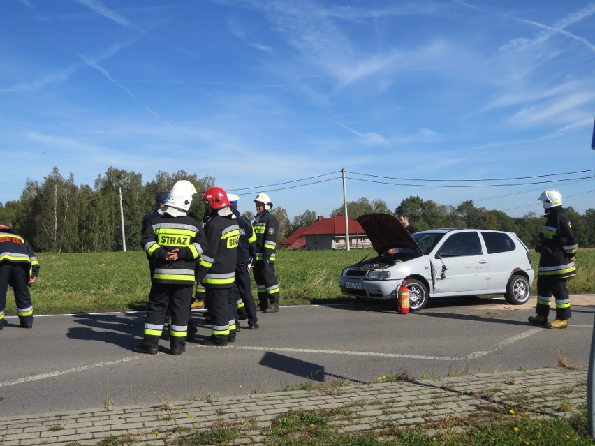 Droga z Wieprza w kierunku Wadowic została całkowicie...