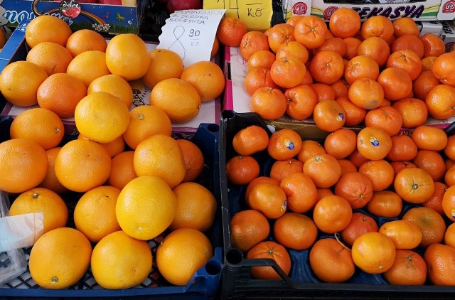 Pomarańcza czy mandarynka? Zimą to jedne z najpopularniejszych owoców w polskich sklepach i rynkowych straganach. Jedni lubią większe pomarańcze, drudzy są przekonani o wyższości mandarynek. Każdy z tych owoców ma nieco inne właściwości dla naszego organizmu. Sprawdzamy kto powinien jeść pomarańcze, kto mandarynki, a kto musi skreślić cytrusy ze swojej diety - szczegóły w naszej galerii zdjęć!Na następnych zdjęciach kolejne informacje. Aby przejść do galerii, przesuń zdjęcie gestem lub naciśnij strzałkę w prawo.