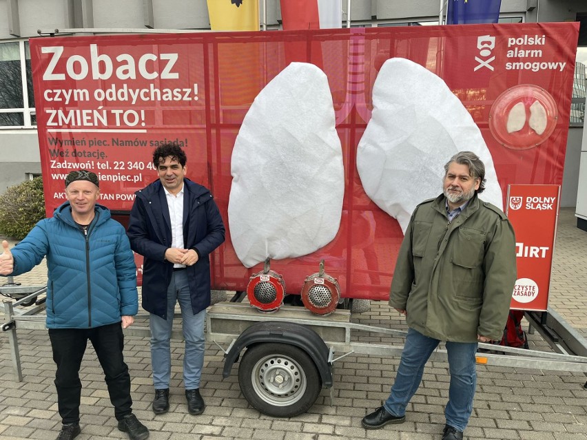 Płuca były już w innych miastach regionu, we Wrocławiu będą...
