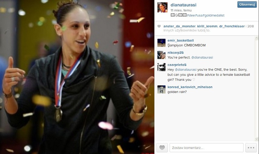 Diana Taurasi, amerykańska koszykarka, przyznaje, że w Rosji...