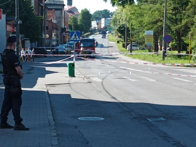 Zabójstwo w Czerwionce-Leszczynach. Skrzyżowanie ulic 3 Maja i Rymera jest wyłączone z ruchu