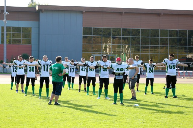 Futbol Amerykański. Griffon Słupsk - Seahawks GdynFutbol Amerykański. Griffon Słupsk - Seahawks Gdynia.