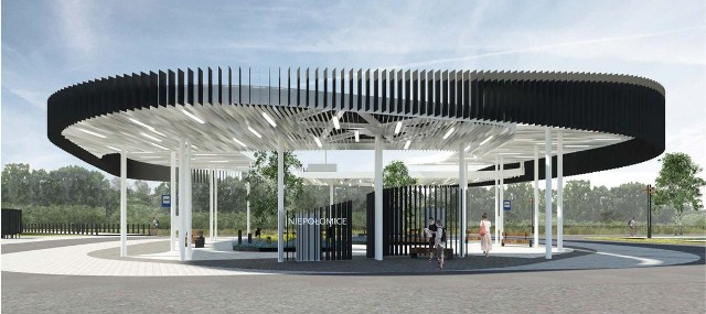 Wizualizacja: tak ma wyglądać nowy dworzec autobusowy w Niepołomicach