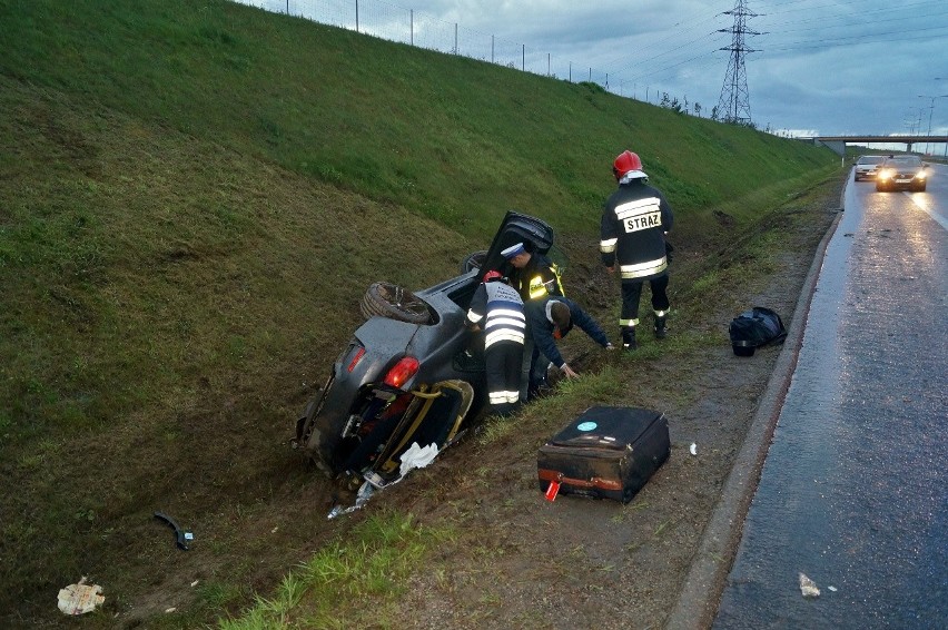 W sobotę wieczorem na obwodnicy Słupska doszło do wypadku....