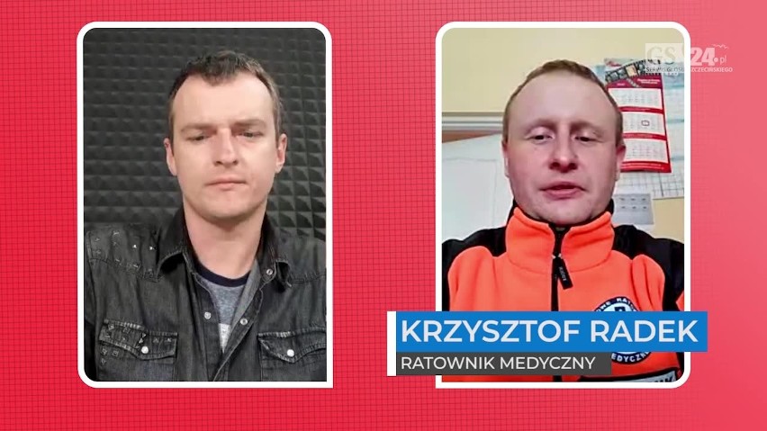 Jak wygląda praca ratowników w dobie koronawirusa? Problemem są pacjenci, którzy nie mówią prawdy. Zobacz WIDEO