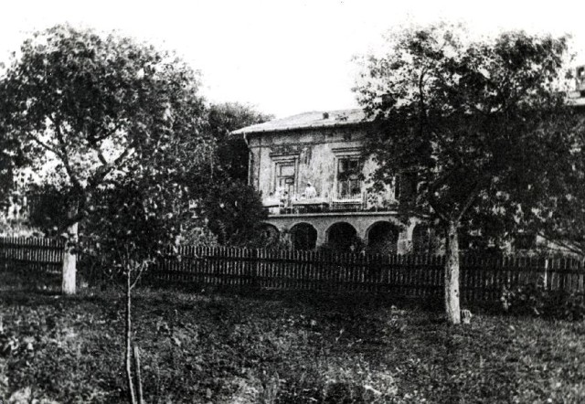 Tak wyglądała posiadłość "Nowy Łan&#8221; w 1920 roku, potem zaadoptowana na szpital dziecięcy, który ruszył w roku 1922.