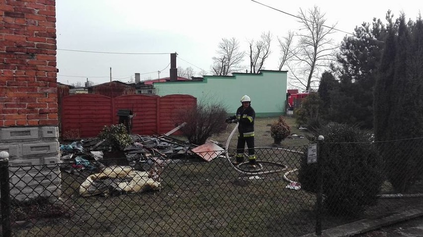 Pożar przy ul. Granicznej w Lubomi pozbawił rodzinę dorobku...