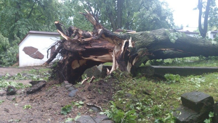 2 czerwca przed godziną 18 nad Białymstokiem szalała burza