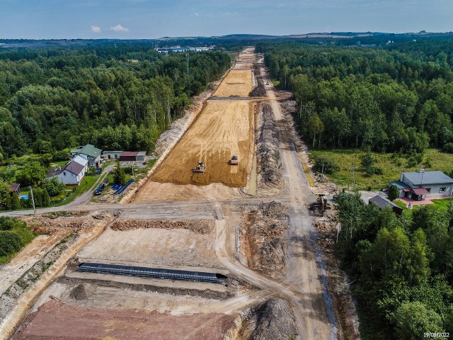 Tak w połowie sierpnia wyglądał plac budowy obwodnicy Poręby i ZawierciaZobacz kolejne zdjęcia. Przesuwaj zdjęcia w prawo - naciśnij strzałkę lub przycisk NASTĘPNE