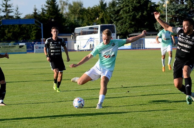 Mateusz Wzięch strzela jak na zawołanie. 21-letni pomocnik zdobył dwa gole w meczu z Starogardem.