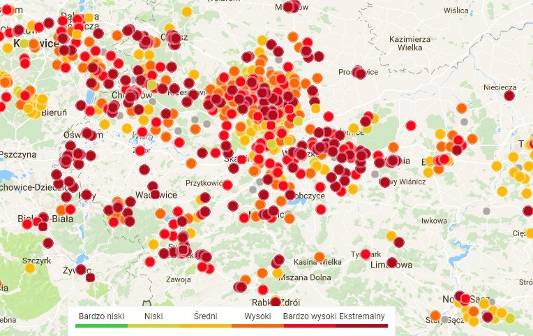 Smog ponownie zaatakował. Rekordowe DWA TYSIĄCE procent normy