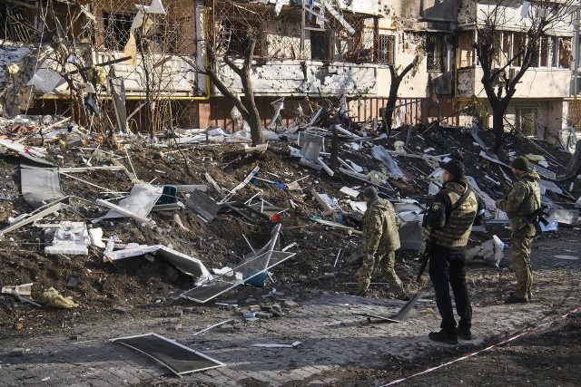 Kijów jest pod ciągłym ostrzałem rosyjskich rakiet i dronów.