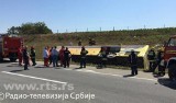 Wypadek polskiego autokaru w Serbii. Ranne dzieci [ZDJĘCIA, WIDEO]