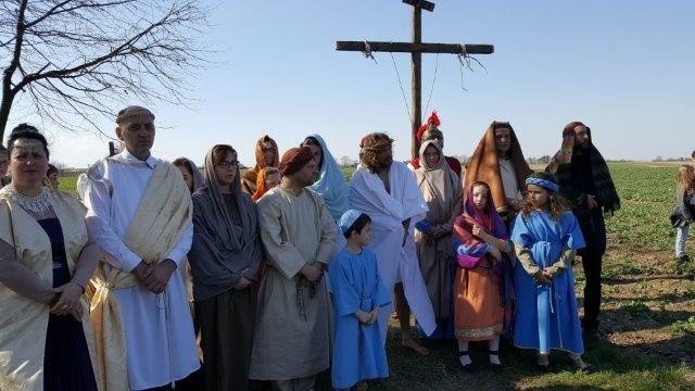 Misterium Męki Pańskiej na ulicach Krzyżanowic