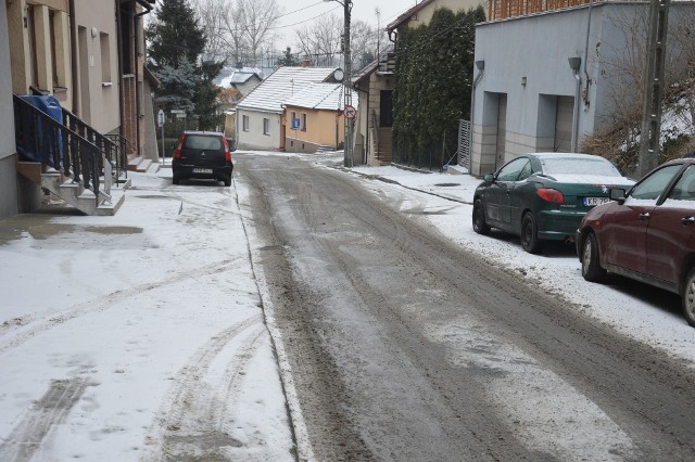 Ulica Władysława Jagiełły w Proszowicach