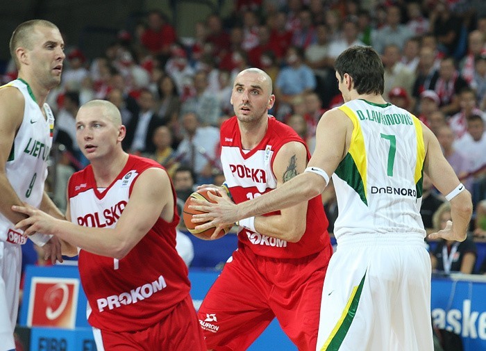 Wroclaw. Eurobasket 2009. Polska - Litwa 86:75