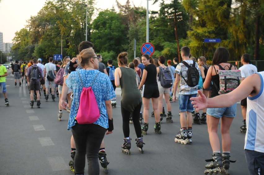 Kraków, Rolki i My. Wakacyjny przejazd rolkowy ulicami miasta [ZDJĘCIA]