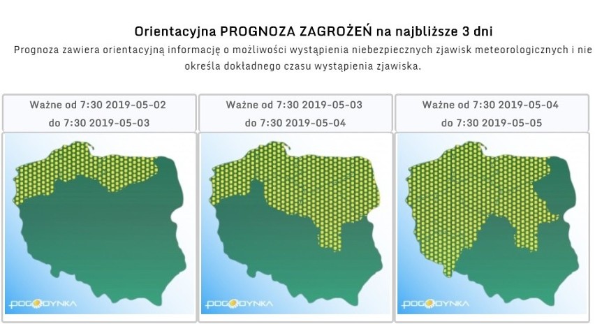 IMGW wydał nowe ostrzeżenie. Synoptycy Instytutu...