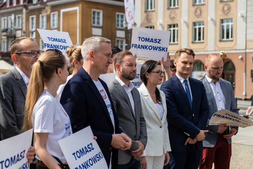 Eurowybory 2019. Tomasz Frankowski: 26 maja idźmy złożyć życzenia naszym mamom, a potem wszyscy do urn wyborczych