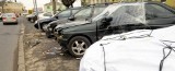 Rozbite auta w Lublinie wciąż stwarzają zagrożenie