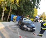 Kraków. Wypadek na moście. Dwie osoby trafiły do szpitala