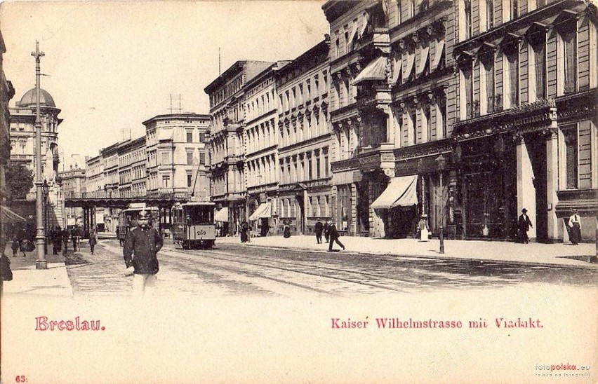Tak wyglądał północny odcinek ul. Powstańców Śląskich w 1898...