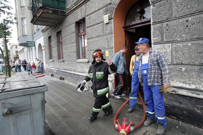 Pożar i potop przy Słowackiego