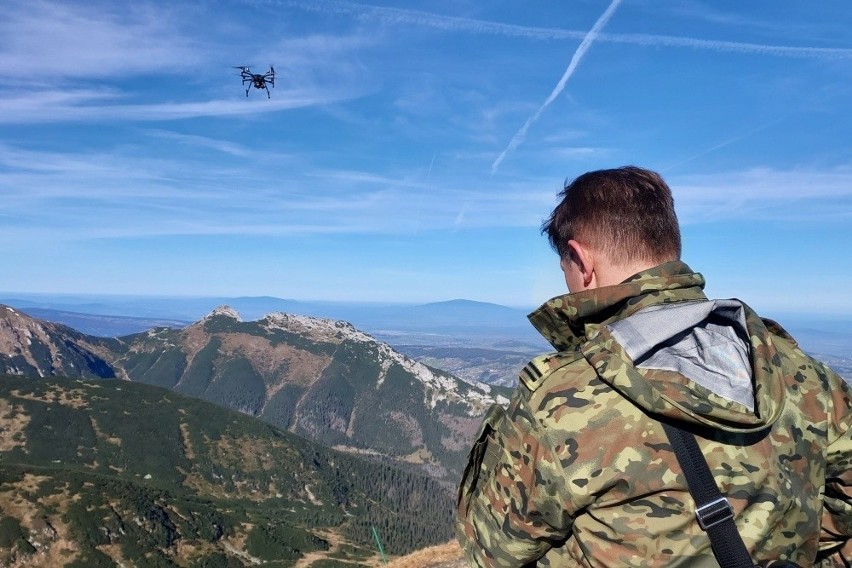 Straż Graniczna testowała drony w Tatrach