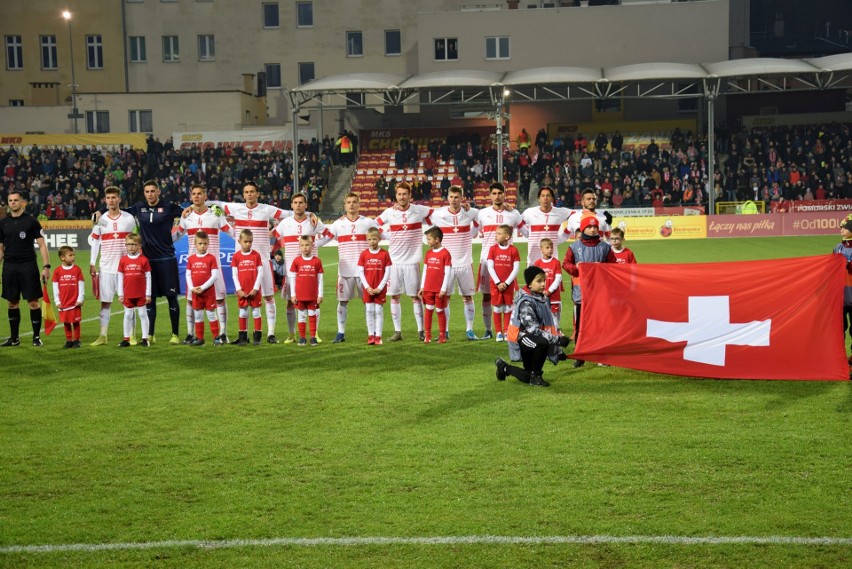 Reprezentacja Polski w piłce nożnej U20 podjęła na stadionie...