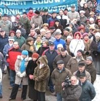 W manifestacji uczestniczyło około 1,5 tys. ludzi