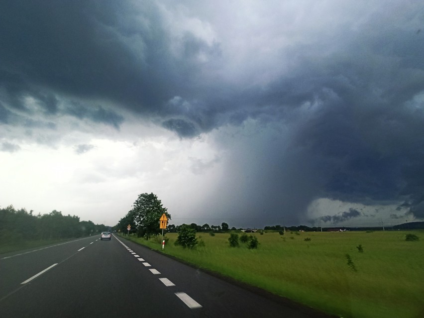 Chmura nad Potęgowem i okolicami