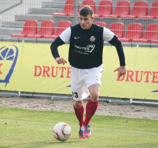 Adrian Wróblewski grał 2,5 roku dla klubu z Bytowa.