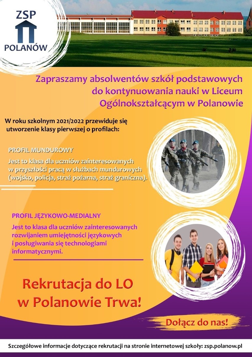 Zespół Szkół Publicznych w Polanowie – śladami absolwentów