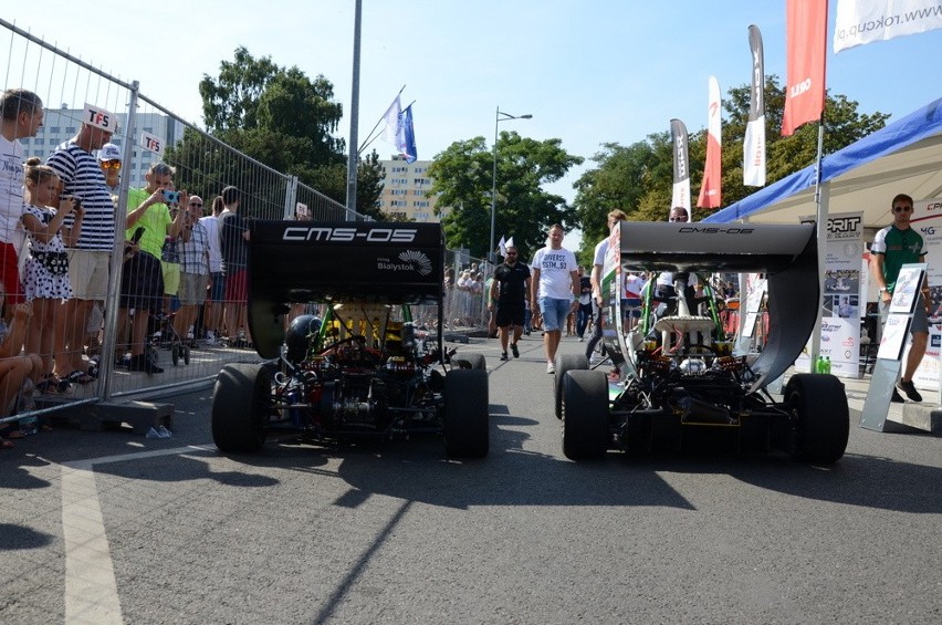 VERVA Street Racing w Gdyni. Bolidy Politechniki Białostockiej pojawiły się na torze [ZDJĘCIA]