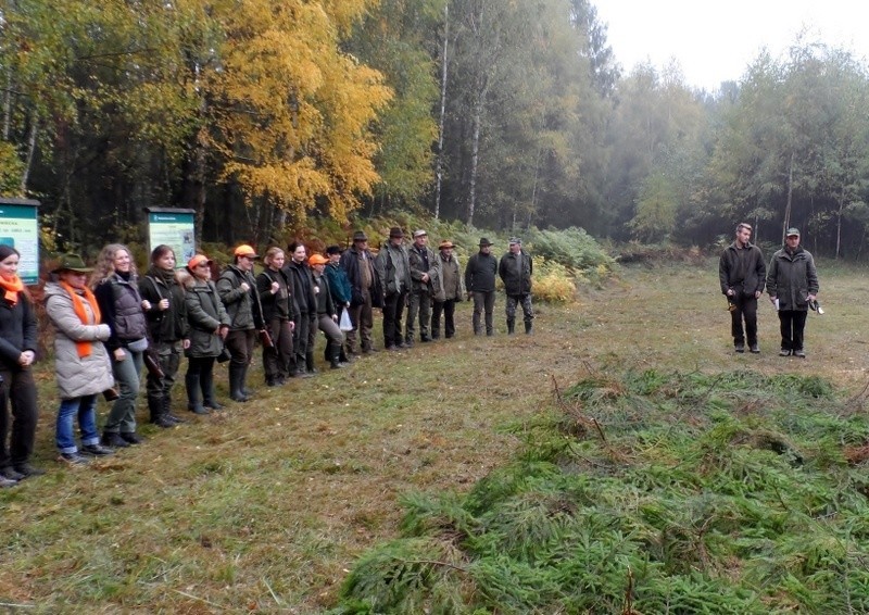 17 Dian polowało na grubą zwierzynę w Koścmidrach, w...