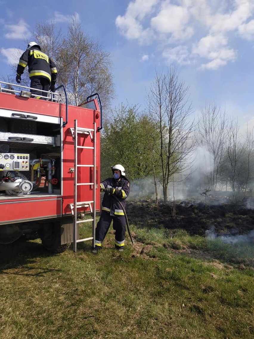 Strażacy z OSP Wielmoża służą podczas pożarów, podtopień,...