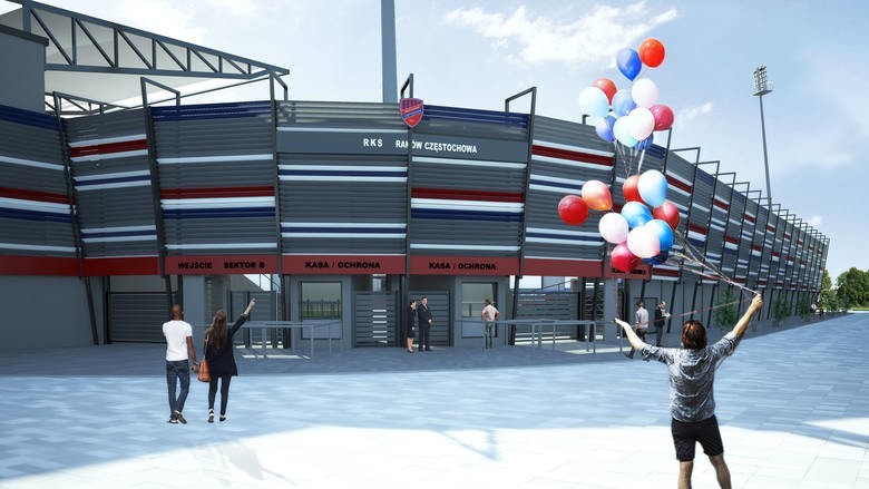 Raków Częstochowa: w ekstraklasie potrzebny jest nowy stadion