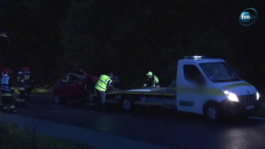 Tragiczny wypadek w Skawie koło Rabki. Nie żyją trzy osoby