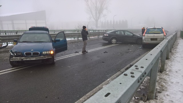 Kolizja na Młodzianowskiej w Radomiu.