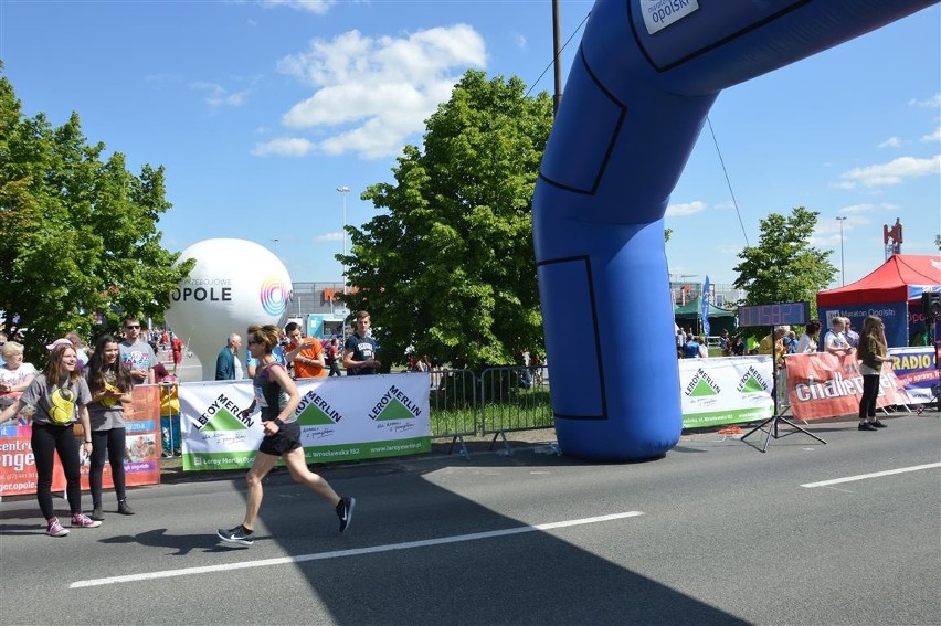 8. Maraton Opolski - finisz i meta.