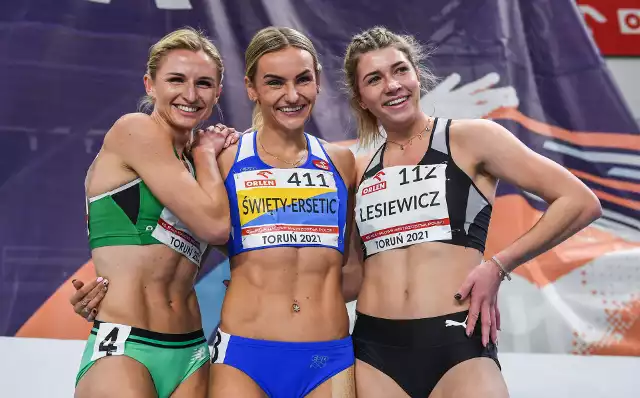 Justyna Święty-Ersetic po pasjonującym biegu wygrała rywalizację na 400 metrów