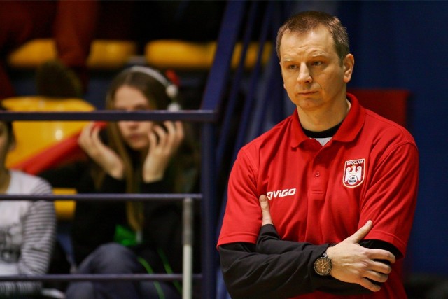 Radosław Czerniak, trener koszykarek Ślęzy Wrocław