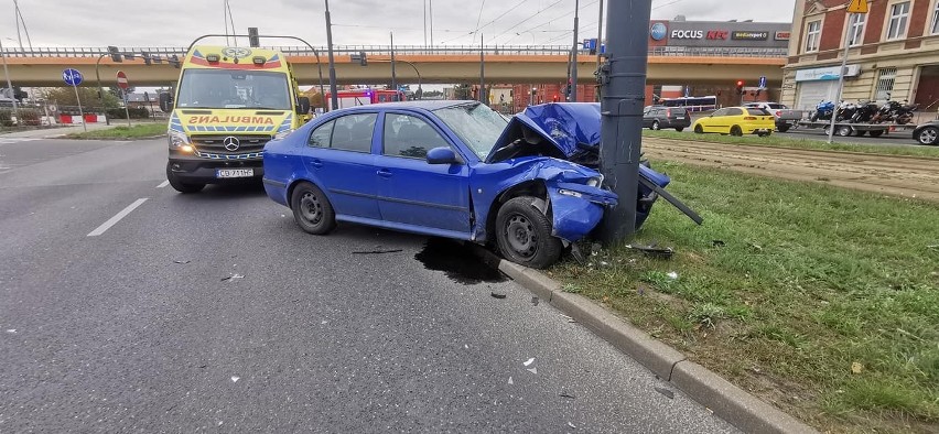 Do wypadku doszło w niedzielę 19 września 2021 na u....