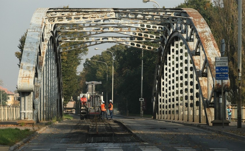 Ruszyła przebudowa południowego mostu Jagiellońskiego (ZDJĘCIA, OBJAZDY)
