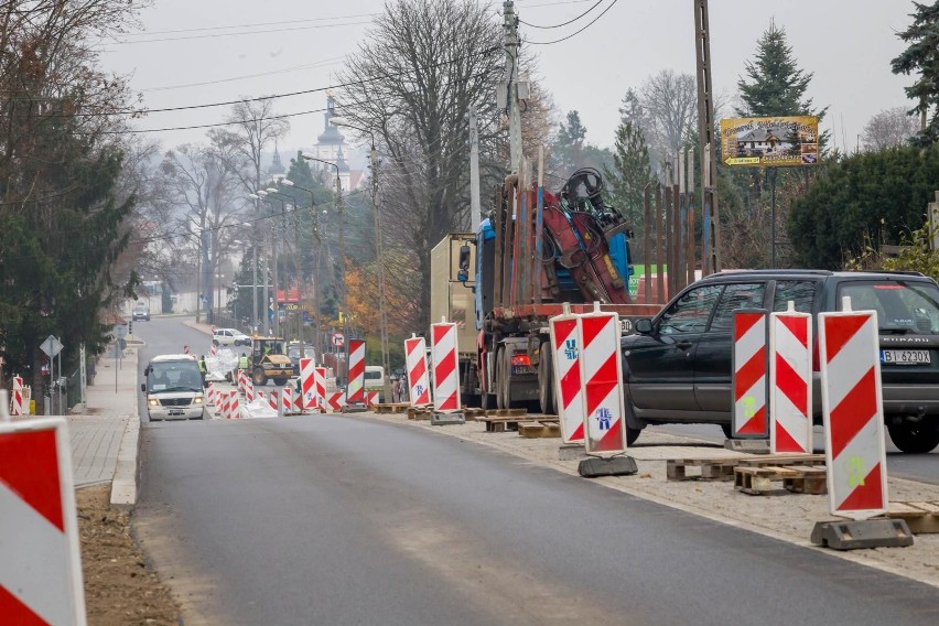 Droga Białystok - Supraśl jest już przejezdna. Trwają prace...
